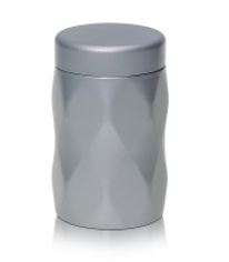 Tea Caddy Cristallo 100g Silver