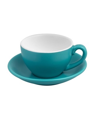 Bevande Cappuccino Cup & Saucer 200ml Aqua