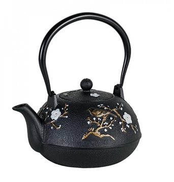 Teapot Cast Iron Cherry Blossom 1.1L