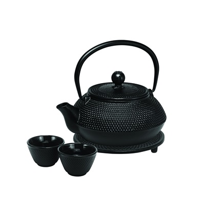 Teapot Cast Iron Set