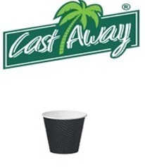 4oz Takeaway Black Cups 1 x 50 PK