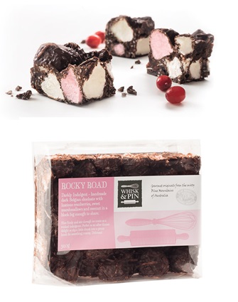 Whisk N Pin Rocky Road Dark Chocolate